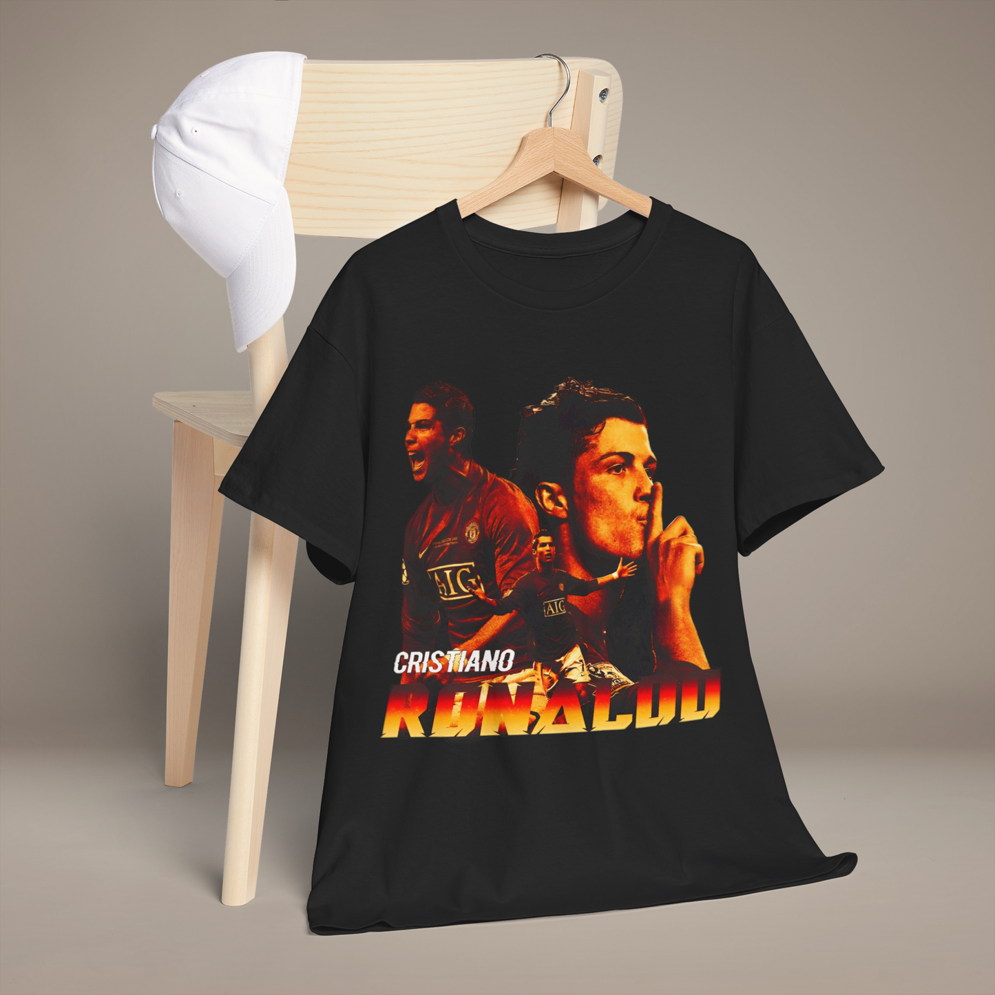 Camiseta de leyenda joven Cristiano Ronaldo: 100 % algodón, comodidad superior, regalo perfecto
