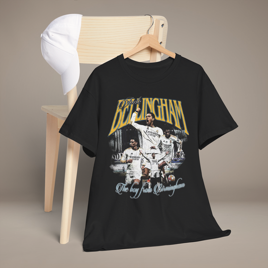 Jude Bellingham T-Shirt - 100% Cotton, Premium Comfort, Perfect Gift