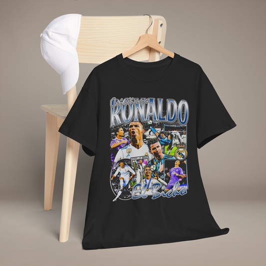 Cristiano Ronaldo CR7 T-Shirt - 100% Cotton, Premium Comfort, Perfect Gift